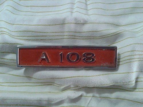 Dodge tradesman  van emblem   a 108