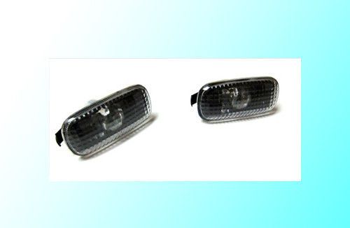 Smoke side marker light crystal lens for audi a4 b6 b7 1.8t 2.0t rs quattro