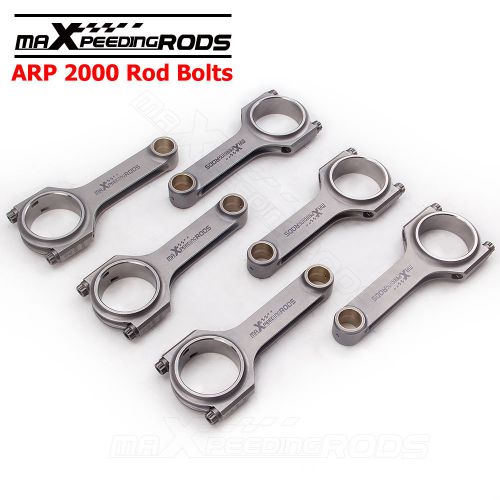 Racing connecting rods for nissan skyline gts gtr r32 r33 r34 rb25 rb26 con rod