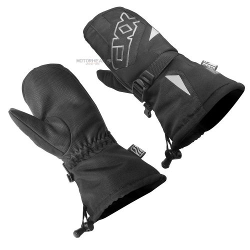 Snowmobile ckx technoflex junior mittens large black youth winter snow