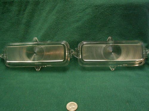 1960 1961 1962 1963 1964 1965 1966 chevrolet truck park light lenses new pair