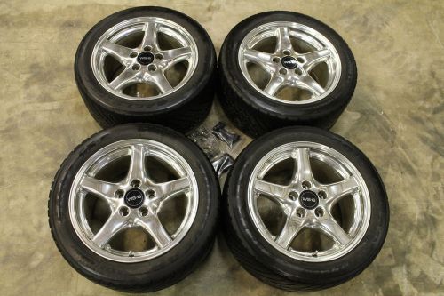 96-00 trans am ws6 17x9 aluminum wheels w/ goodyear tires only 16k miles!!!