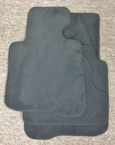 Bmw 4 series coupe floor mats new! f32 rwd oem black carpet  2014 2015 2016