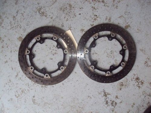 03 04 05 yamaha yzf r6 front brake rotors b7