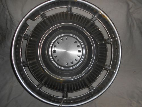 ~~   pontiac  tempest  vintage  1960&#039;s   hubcaps  pair   vgc   ~~