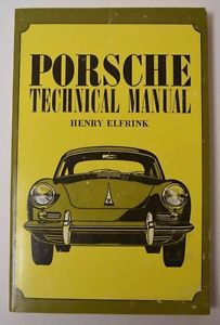 Porsche technical manual henry elfrink 1980 vg cond. paperback
