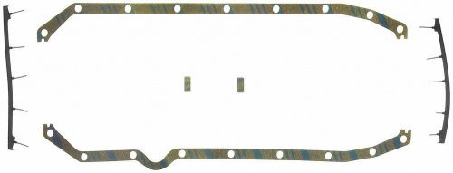 Engine oil pan gasket set fel-pro os 6412 c