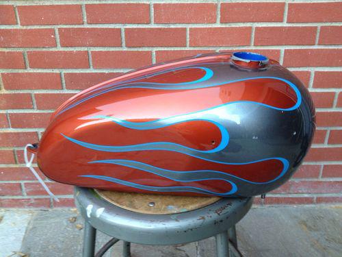 Triumph t100 500 gas tank chopper bobber