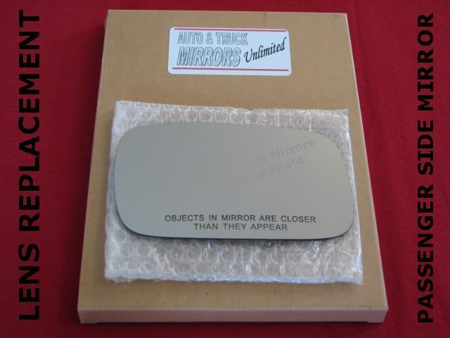 New mirror glass 03-09 saab 9-3 9-5 passenger right side rh