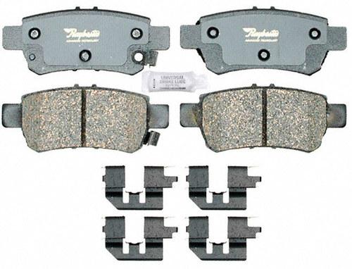 Raybestos atd835c brake pad or shoe, rear-advanced technology brake pad