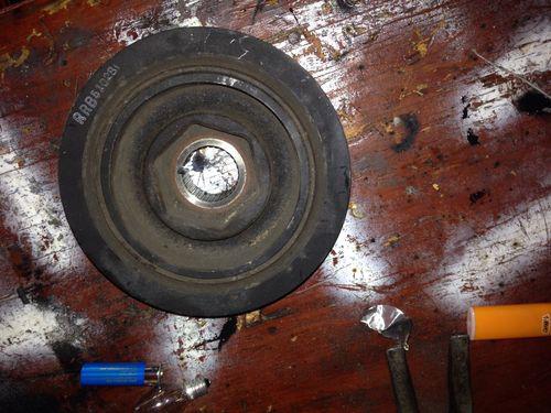 05 06 acura rsx type s k20z1 oem crank pulley harmonic balancer 