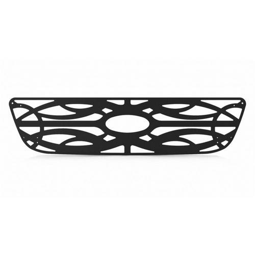 Ford f150 99-03 honeycomb-style black tribal front metal grille trim cover