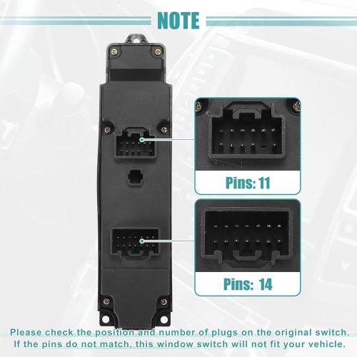 Df73-66-350b driver power window switch 11+14 pins for mazda 2 1.5l 2011-2014