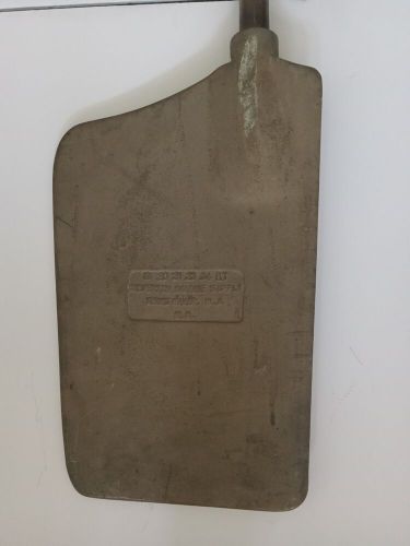 Bronze rudder   -  silverton marine marked ,  unknown condition,   35-1/2&#034; lg