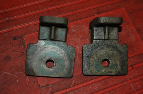 Volvo penta md6b marine diesel engine mounting brackets pair oem