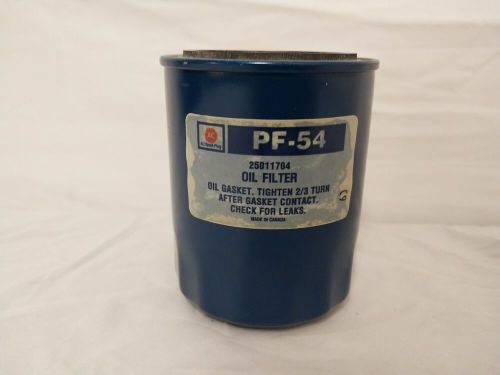 Ac-delco pf54 oil filters 25011704 - set of 2 *nos*