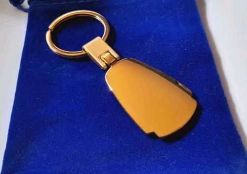 Landrover keyring 24ct gold plated gift bag