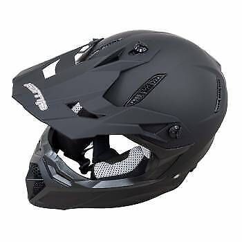 Zamp h77703fxs fx-4 motocross helmet matte black ece22.05/dot approved - x-small