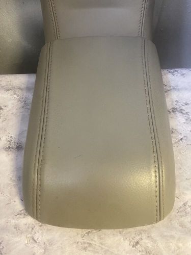 Mgf/mg tf leather armrest in ash grey