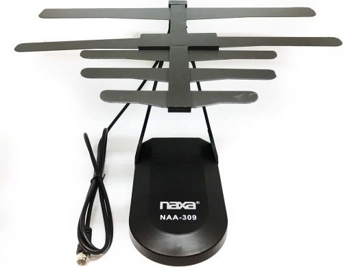 Naxa electronics naa-309 amplified hdtv digital antenna black