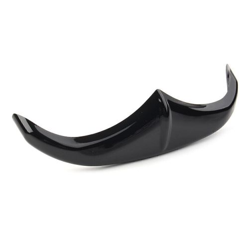 Vivid black front fender accent leading edge tip trim fit harley touring 98-19