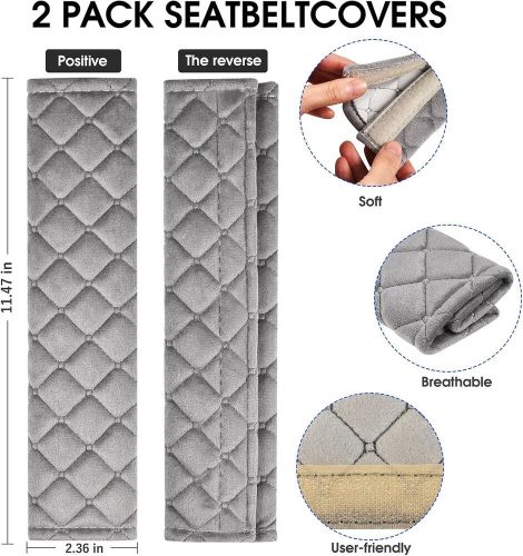 Universal car seatbelt pads cover,seat belt shoulder strap covers harness pad ca