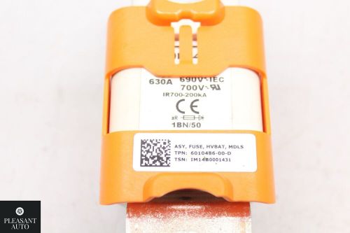 Tesla model s 2012-2016 high voltage battery pyrotechnic fuse pyro- 6010486-00-d