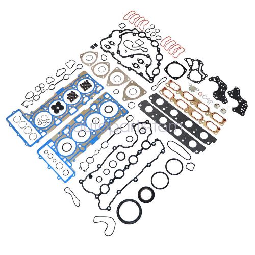 Engine overhaul rebuilding gasket seals kit for audi s5 q7 a6 a8 vw touareg 4.2l