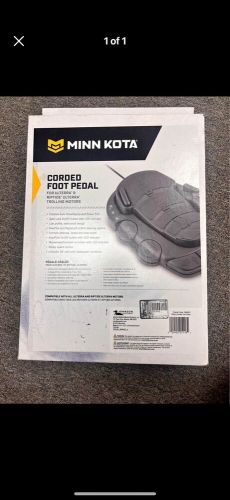 Minn kota terrova/riptide terrova quest corded foot pedal