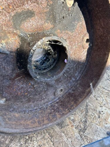 Early vw volkswagen beetle bug original front brake drum core