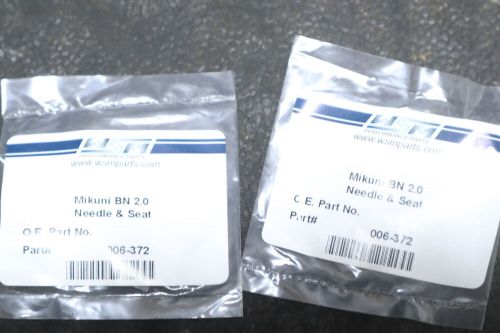 Wsm mikuni bn 2.0 carb needle &amp; seat 2 pack 006-372