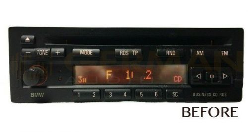 Pixel display repair service for bmw business cd rds cd23 radio player head unit
