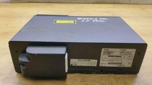 Toyota avensis t25 cd changer 0860100911 cxcs0722fc 2.00 diesel 93kw 24361721-