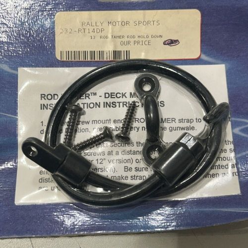 T-h marine rt-14-dp rod tamer strap - 12&#034; rod holder - deck mount