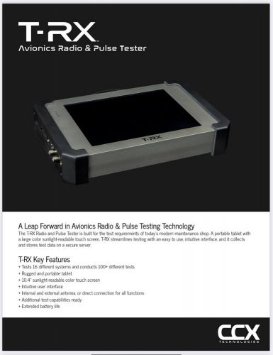 Ccx t-rx avionics test set