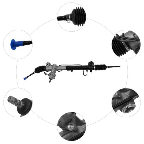 Power steering rack and pinion for 2004-2009 toyota highlander/lexus rx330 rx350