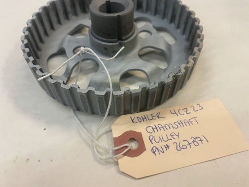 Kohler generator 4cz23 camshaft pulley 267871 used / good condition / sold as pi