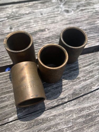 Nos connecting rod bushings (lot of 4) for continental a65,75,90,145 engines