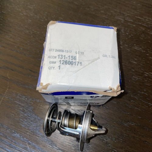 Acdelco engine coolant thermostat 131-156 12600171 brand new