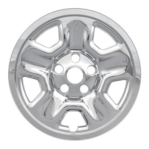 New set of four 17&#034; chrome wheel skins for 2020-2021 jeep gladiator