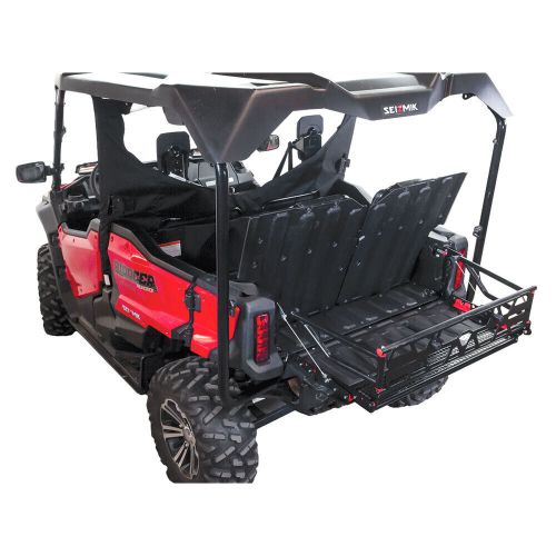 Seizmik x10d cargo bed extender fits honda pioneer 700-4 1000-5 2016-2024 5010