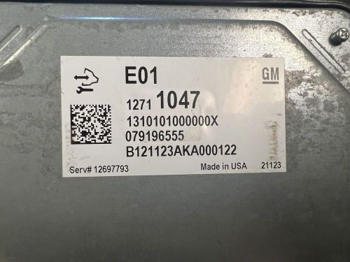 2022 chevy trailblazer 1.3l ecm engine computer control module ecu 12711047 oem