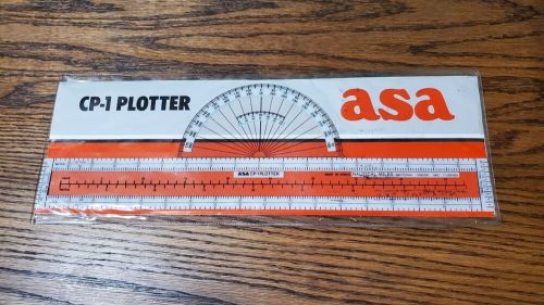 1987 asa fixed chart plotter  vfr sectional  wac  terminal asa-cp-1