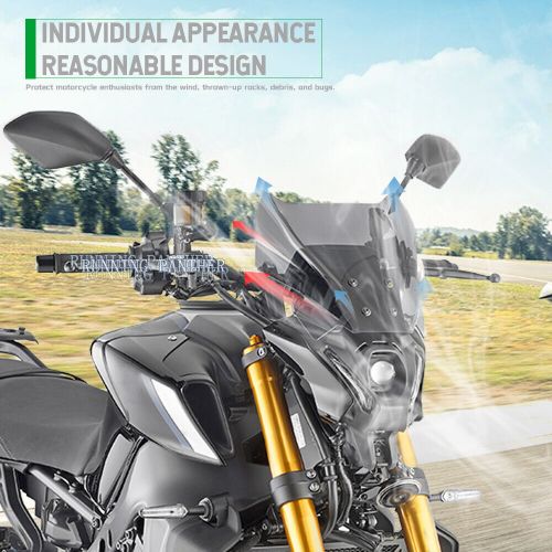 Windshield windscreen wind shield deflector cover for yamaha mt09 sp 2021-2023