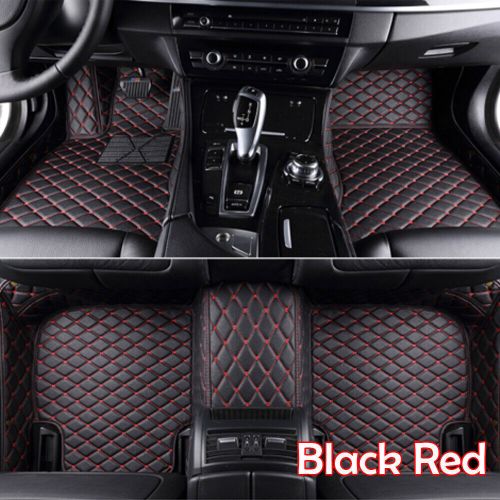 Diamond car floor mats fit for dodge charger/challenger 2011-2019 car front+rear