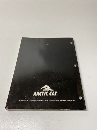 1998 arctic cat ext efi service manual 2255-720