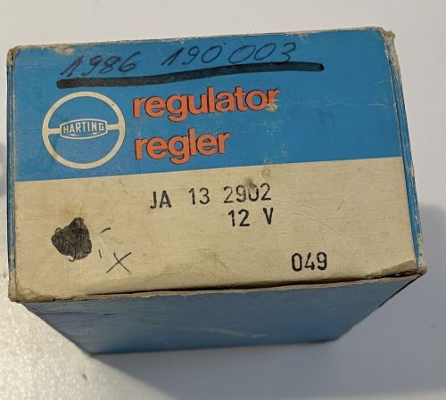 Harting ja 13 2902 voltage regulator voltage regulator 12v-