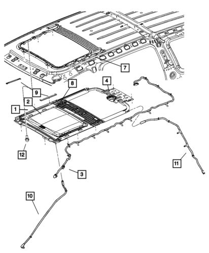 Genuine mopar jumper wiring 56055091ac