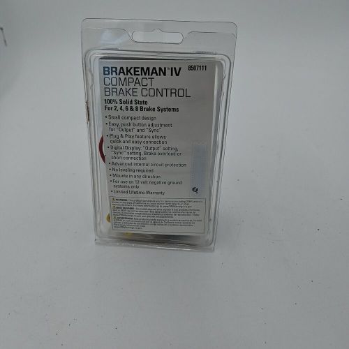 New - reese brakeman iv digital brake control 8507111 brand new