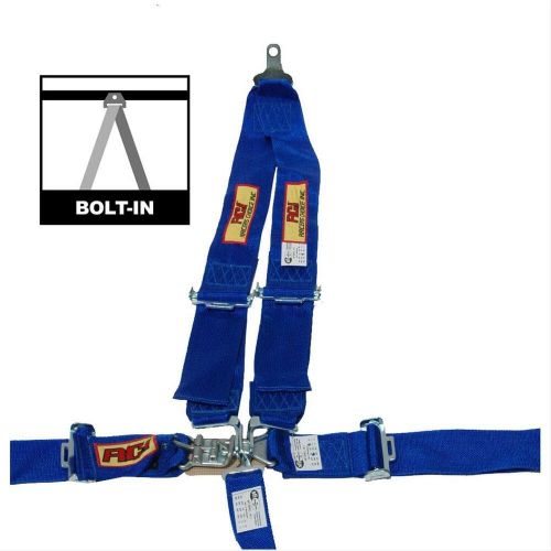 Rci 9211c - v-type 5-point sfi 16.1 racing harness set, blue